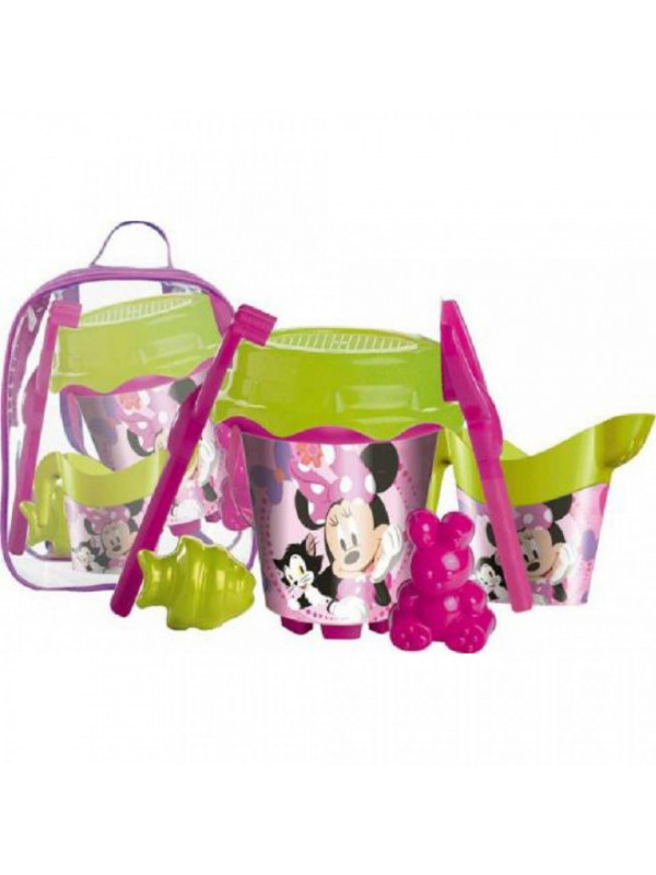 Set de jucarii de plaja Minnie Mouse - 18cm