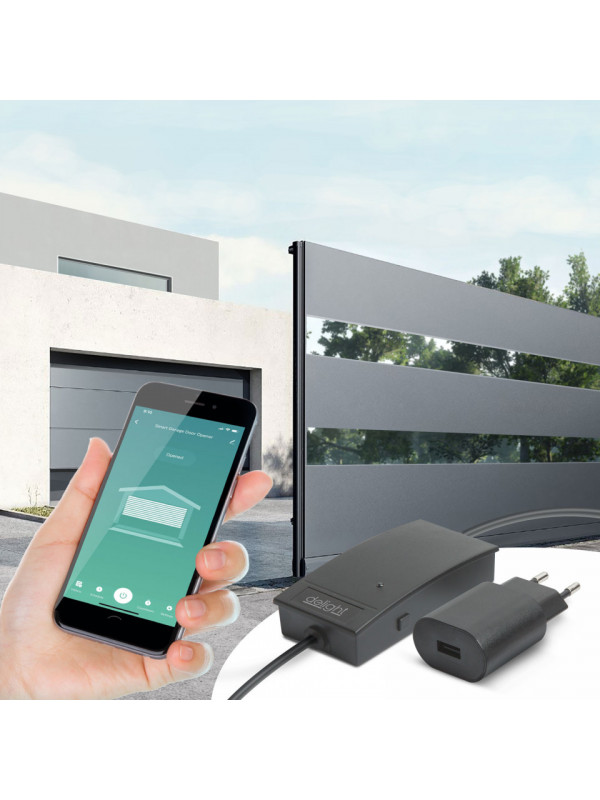 Set senzor de deschidere garaj Smart Wi-Fi - USB