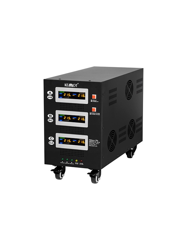 STABILIZATOR SERVOMOTOR TRIFAZAT 30KVA PROAVR-30K KEMOT