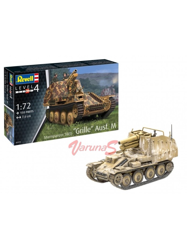 Tanc Sturmpanzer 38(t) Grille Ausf. M