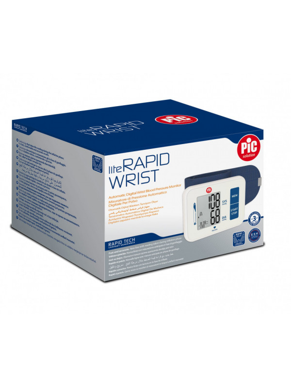 Tensiometru digital PIC SOLUTION pentru incheietura LITE Rapid