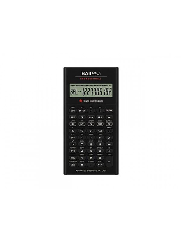 TEXAS INSTRUMENTS BAII Plus Professional