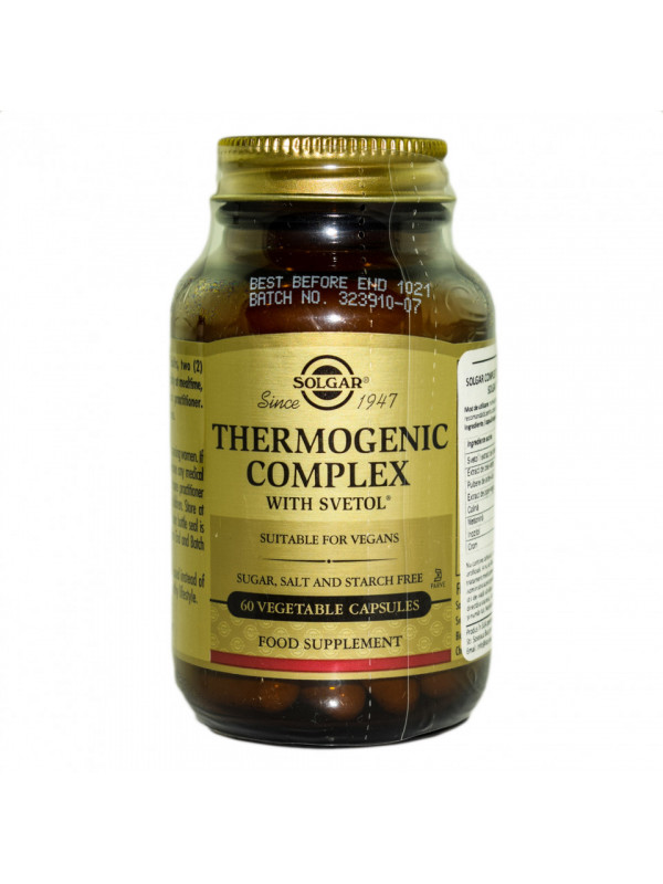THERMOGENIC COMPLEX veg.caps 60cps SOLGAR