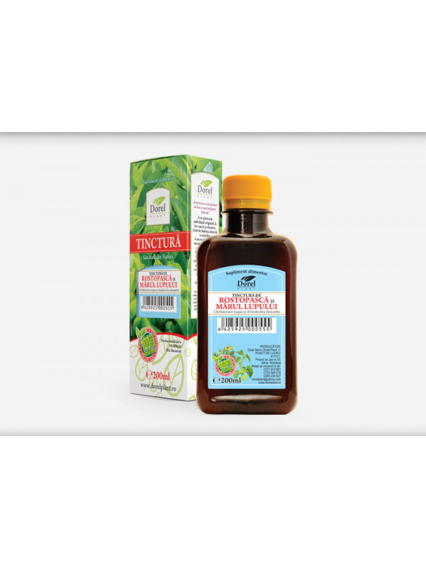 Tinctura rostopasca si marul lupului 200ml dorel plant