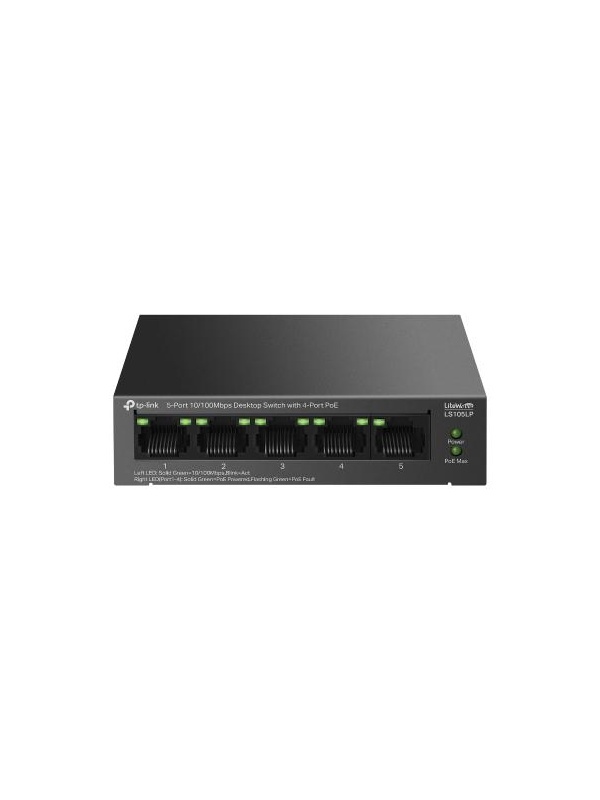 TP-LINK LS105LP 9 PORT 10/100 SWITCH POE