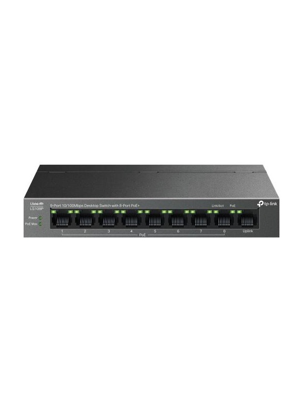 TP-LINK LS109P 9 PORT 10/100 SWITCH