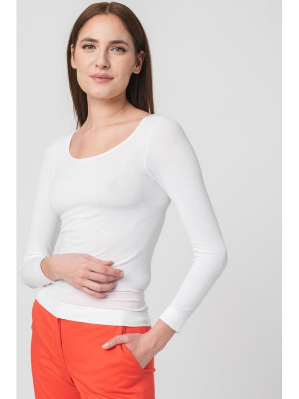 Tricou base layer pegas white-l