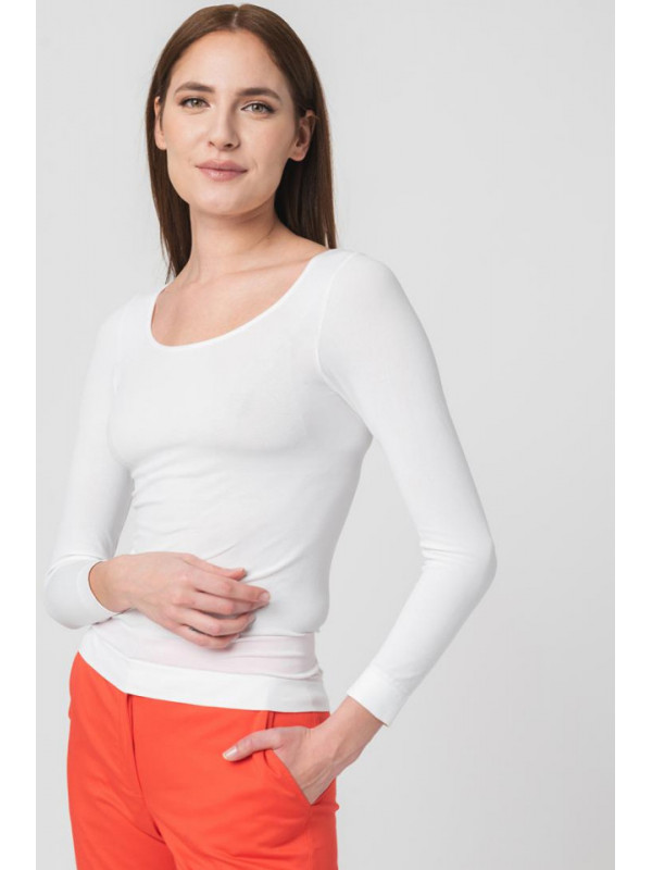 Tricou base layer pegas white-xs