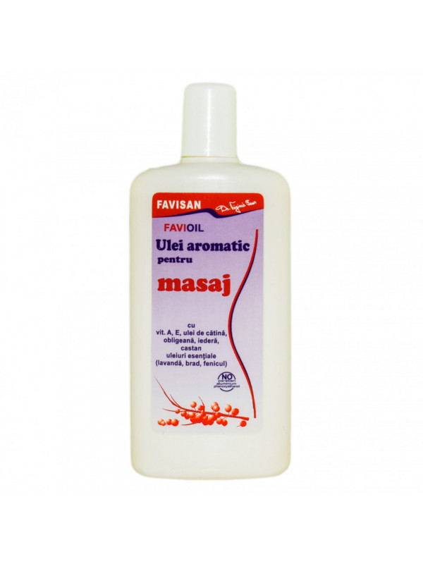 ULEI AROMATIC PENTRU MASAJ FAVIOIL 125ml FAVISAN