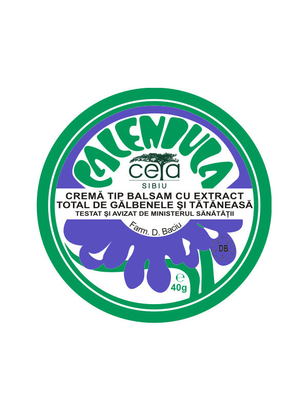 UNGUENT GALBENELE+TATANEASA 40gr CETA