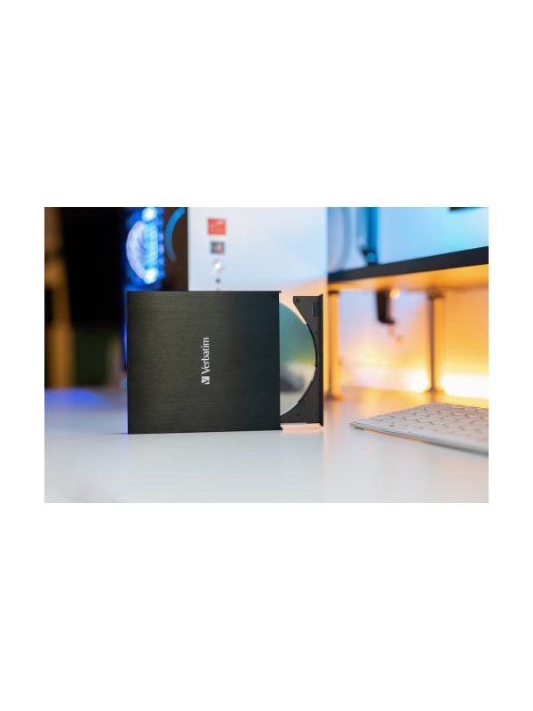 Verbatim External Slimline Blu-ray Writer USB 3.1 GEN 1 with USB-C Connection