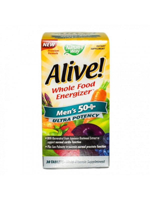 ALIVE MEN'S 50+ ULTRA 30tb SECOM