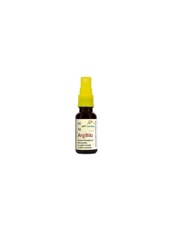 ARGIBAZ (extract hidrogliceric din propolis cu Ag coloidal si ul.esentiale) 20ml AGHORAS