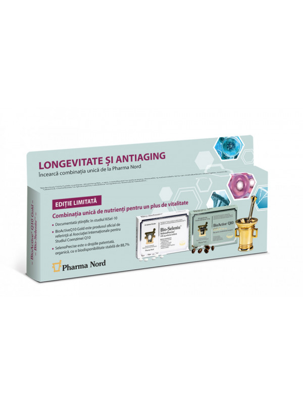 BIO-ACTIVE Q10 GOLD 100MG 30CPS + BIO-SELENIU 30CPR