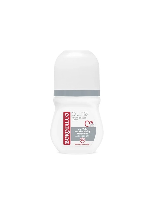 BOROTALCO ROLL-ON PURE 50ML