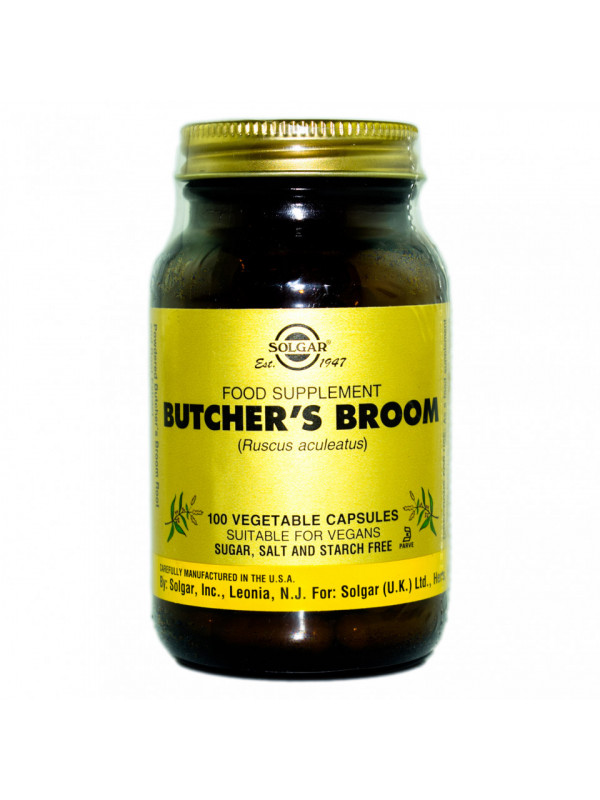 BUTCHER'S BROOM ( GHIMPE PADURET) veg.caps 100cps SOLGAR