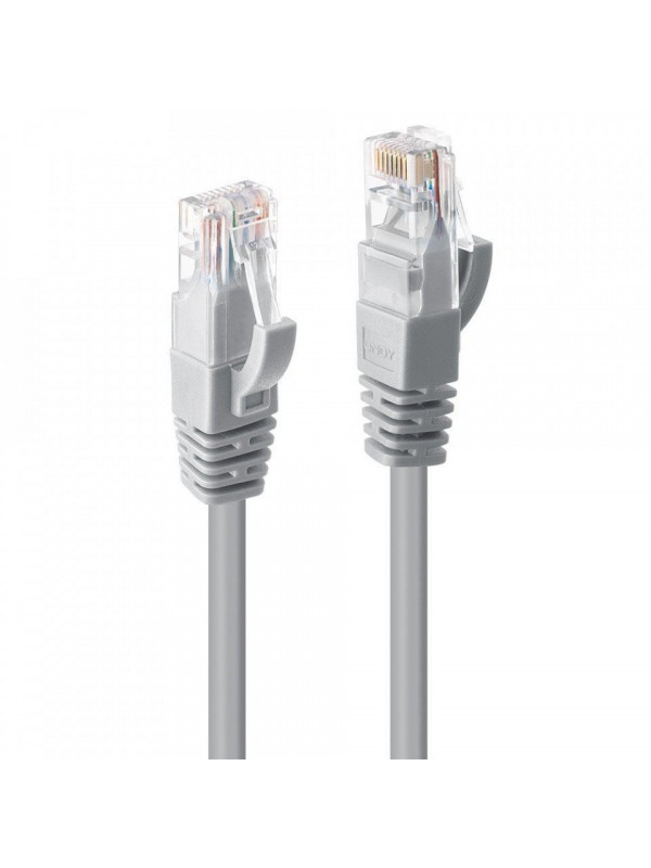 Cablu Lindy 3m Cat.6 U/UTP, Grey