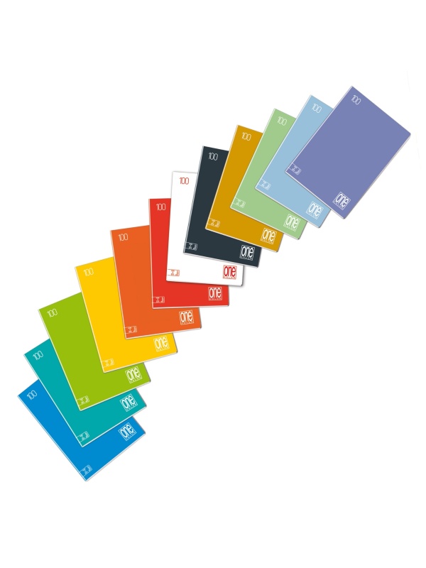 Caiet A4 cu Jolly Page - One Color All you can write, 100 g/m2, 48 pag. (Dictando)
