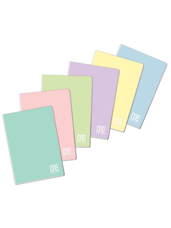 Caiet A4 cu Jolly Page - One Color Pastel, 80 g/m2, 40 pag. (Matematica)