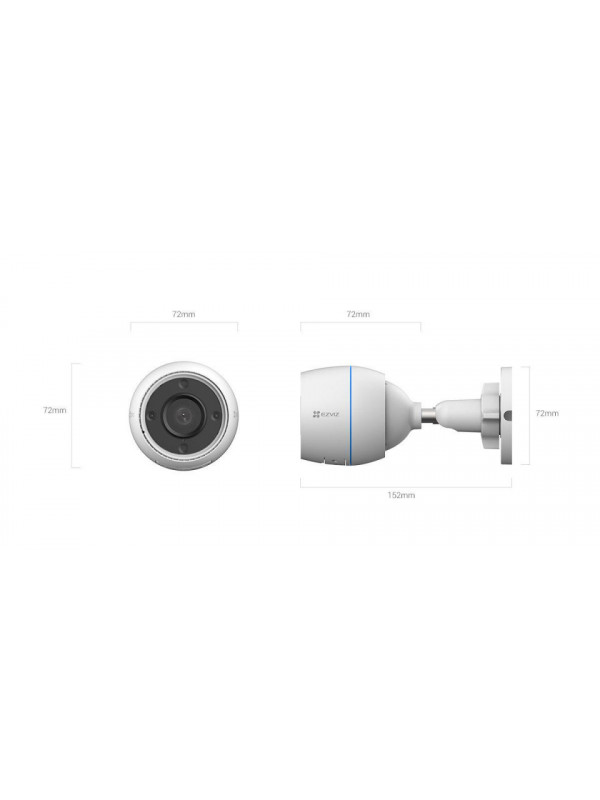 CAMERA WIFI 3MP 2.8MM IR 30M IP67