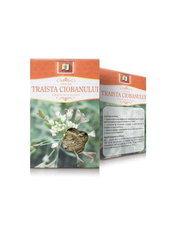Ceai traista ciobanului iarba 50gr stefmar