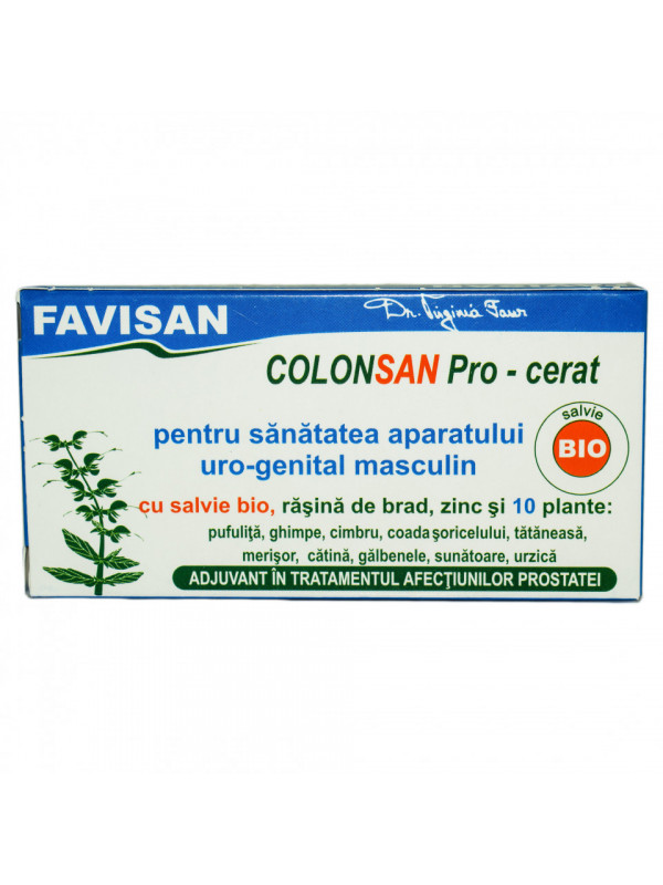 COLONSAN PRO-CERAT SUPOZITOARE (10x1.9) 19g FAVISAN