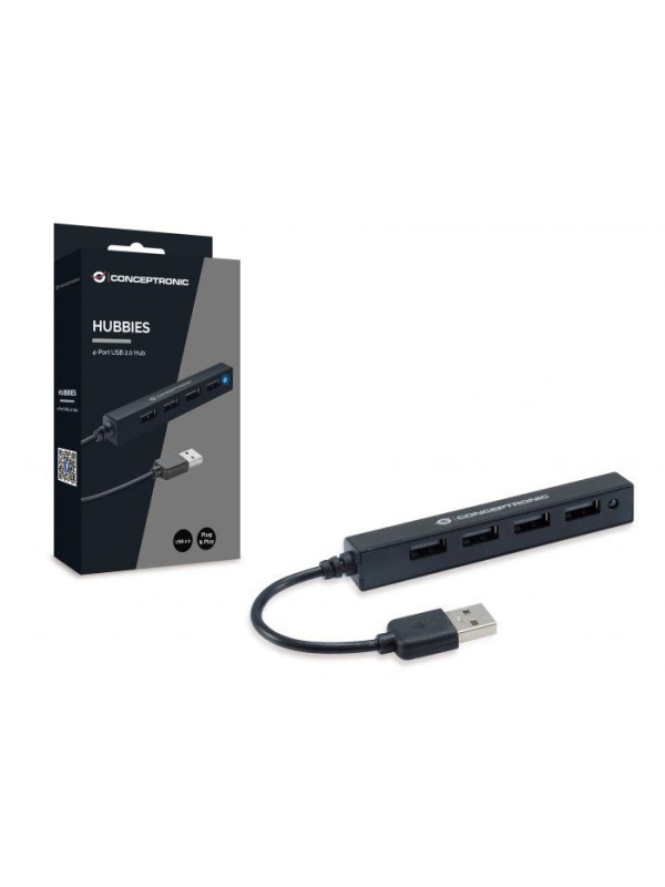 CONCEPTRONIC USB HUB 4PORT HUBBIES05B