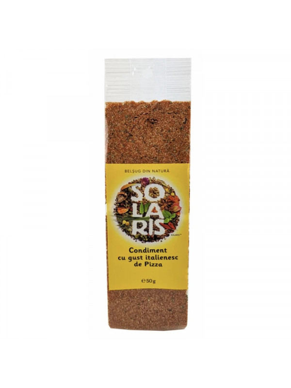 CONDIMENT CU GUST ITALIENESC DE PIZZA 50gr SOLARIS