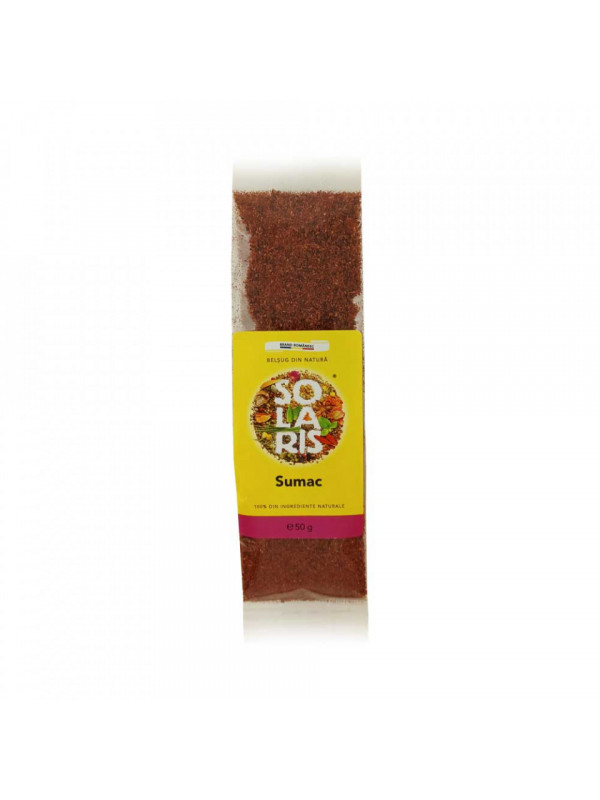 CONDIMENT-SUMAC 50gr SOLARIS