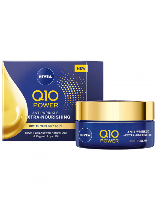 CREMA ANTIRID NOAPTE EXTRA HIDRATARE Q10 POWER 50ML