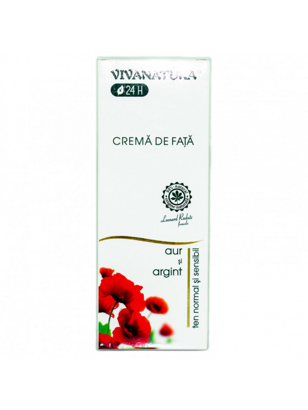 CREMA DE FATA CU ARGINT SI AUR 75ml VIVA NATURA