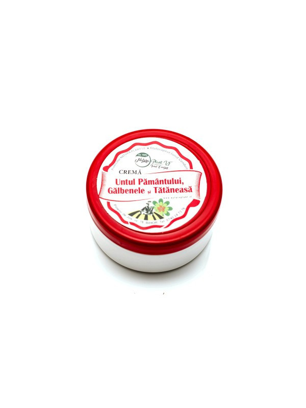CREMA UNTUL PAMANTULUI, GALBENELE SI TATANEASA 100ml NATURA PLANT