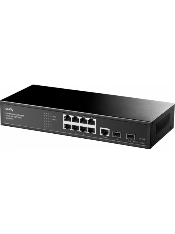 CUDY 8-Port Layer 2 Managed Gigabit Swit