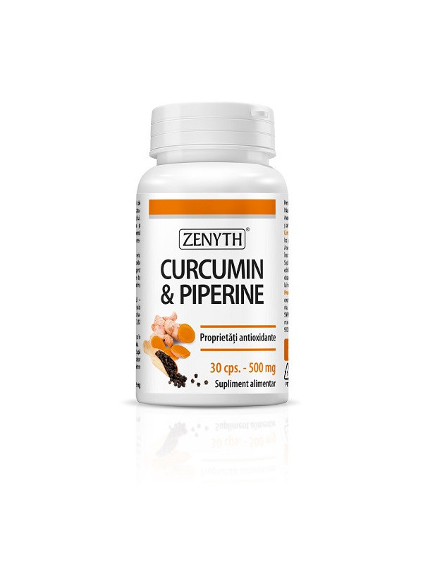 CURCUMIN&PIPERINE 500MG 30CPS