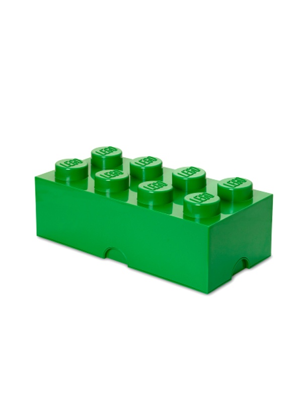 Cutie depozitare LEGO 2x4 verde ?®nchis