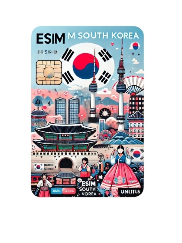 eSIM South Korea, Unlimited Plus, 30 Days
