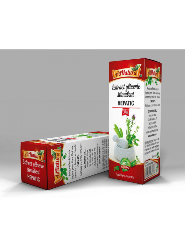 EXTRACT GLICERIC STIMULENT HEPATIC 50ML