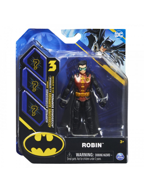 Figurina Robin Articulata 10cm Cu 3 Accesorii Surpriza