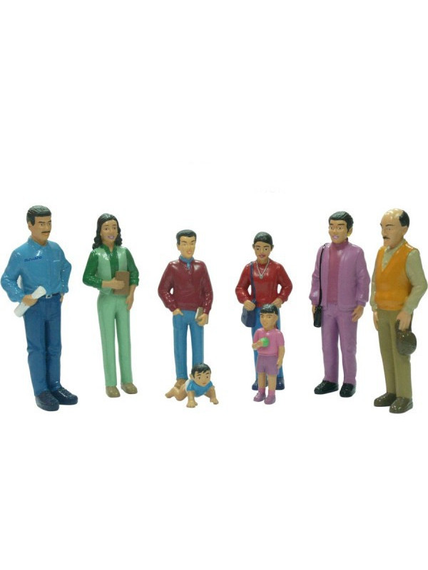 Figurine familie sudamericana Miniland