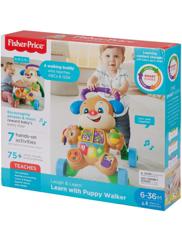 Fisher price antemergator catelusul interactiv in limba romana
