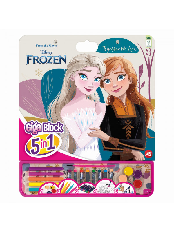 FROZEN SET PENTRU DESEN GIGA BLOCK 5 IN 1