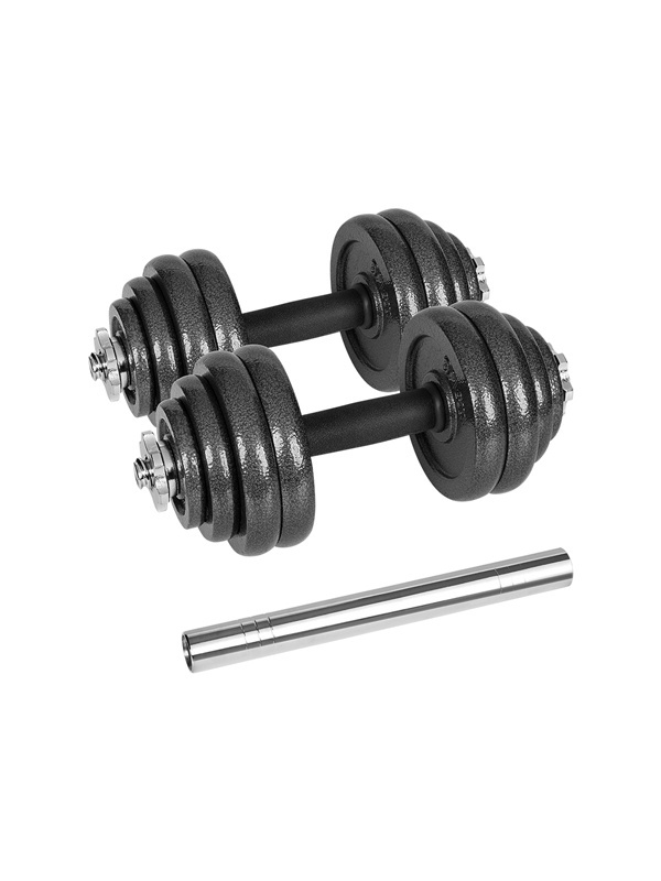GANTERE REGLABILE CU VALIZA TOTAL 30KG REBEL ACTIVE