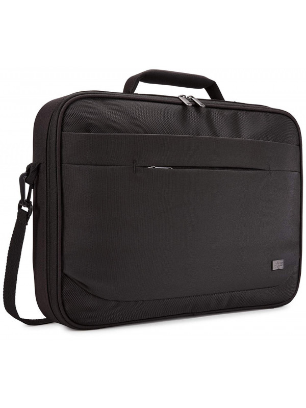 GEANTA CASE LOGIC, pt. notebook de max. 15.6 inch, 1 compartiment, buzunar frontal x 2, waterproof, poliester, negru, "ADVB-116 BLACK"