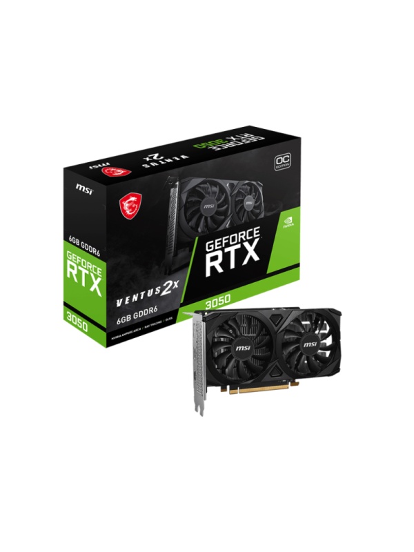 GEFORCE RTX 3050 VENTUS 2X E 6G OC