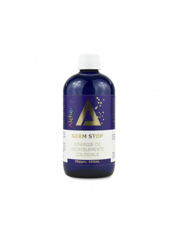 GERM STOP SINERGIE DE MICROELEM.COLOIDALE 50PPM "ALCHEMY" 480ml AGHORAS