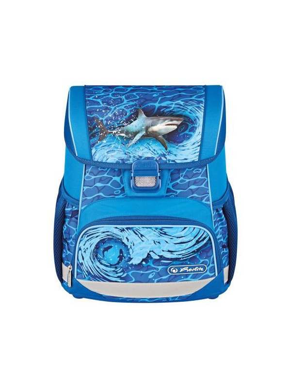 Ghiozdan neechipat loop, motiv blue shark