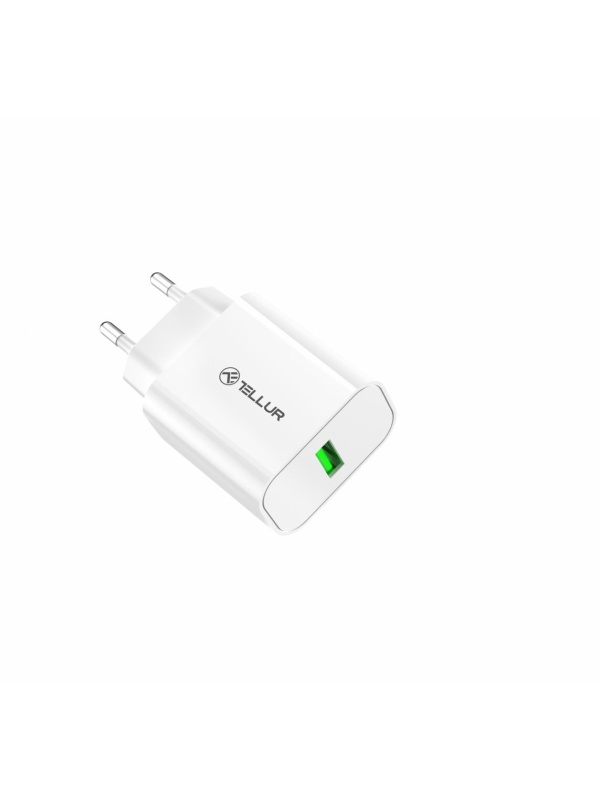 Incarcator priza Tellur USB-A QC3.0 18W