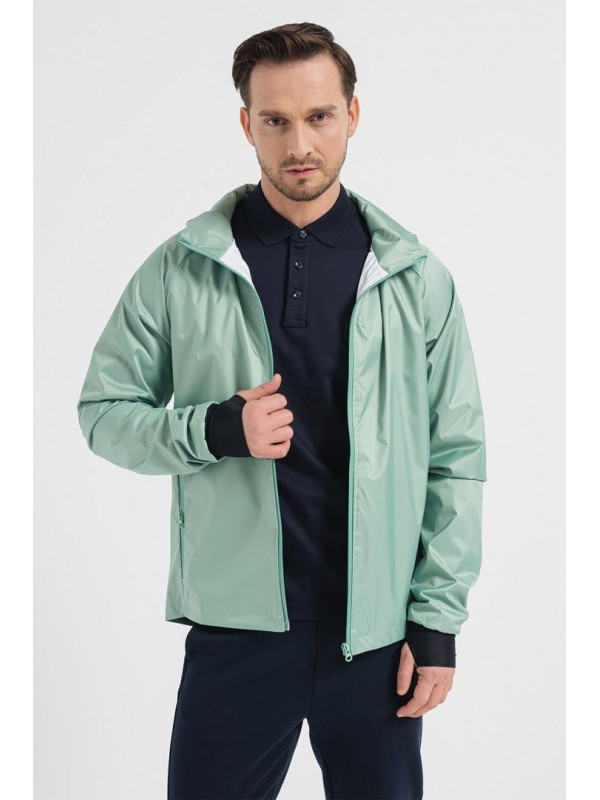 JACHETA WATERPROOF B GRANITE GREEN-L