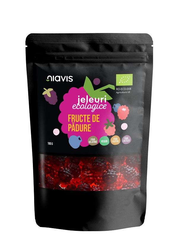 JELEURI ECOLOGICE "FRUCTE DE PADURE" 100GR