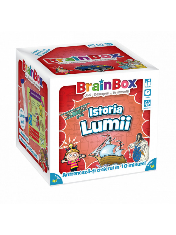 Joc educativ BrainBox Istoria lumii